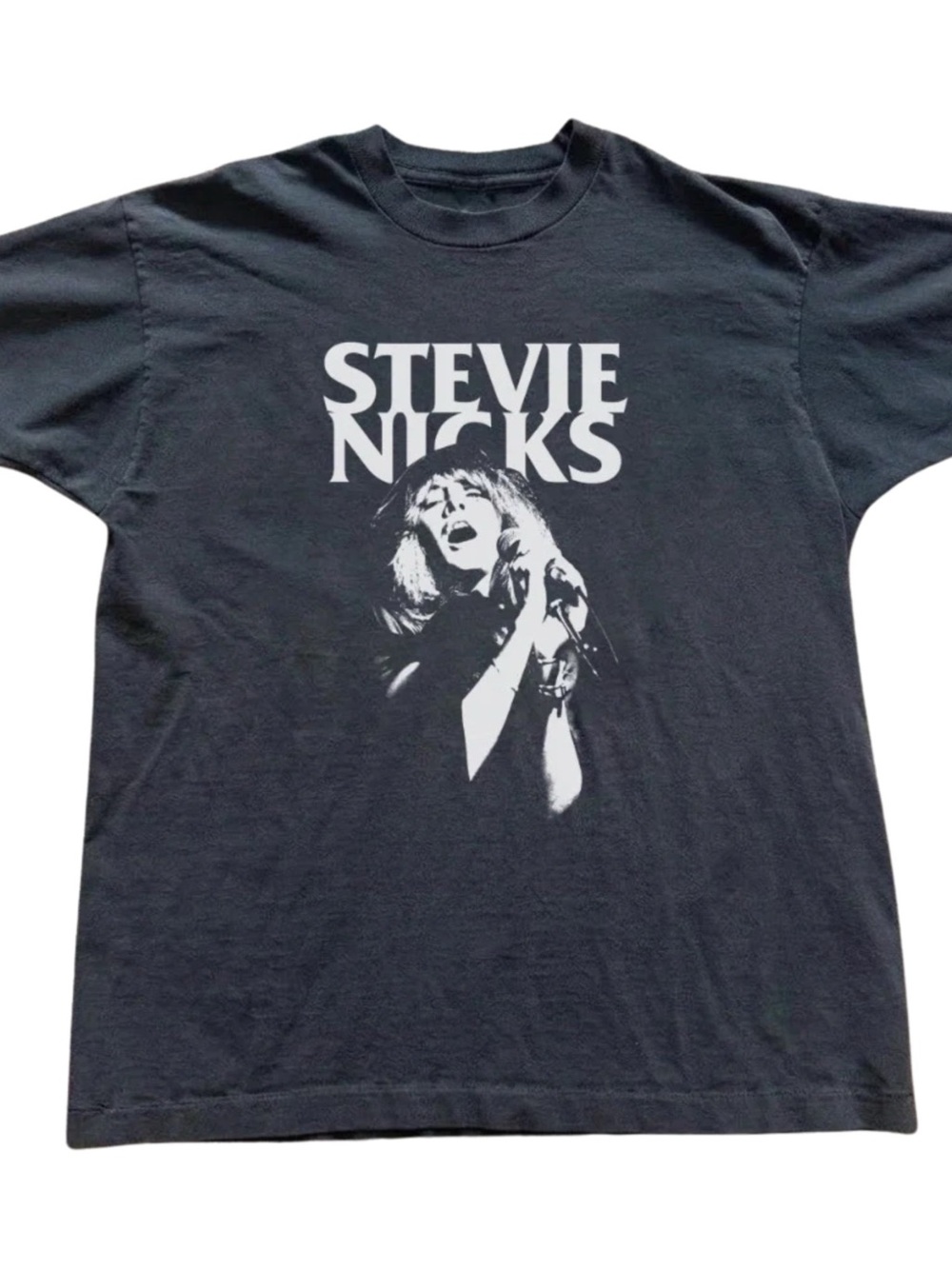 Gildan Stevie Nicks Graphic Tee - Black & White
